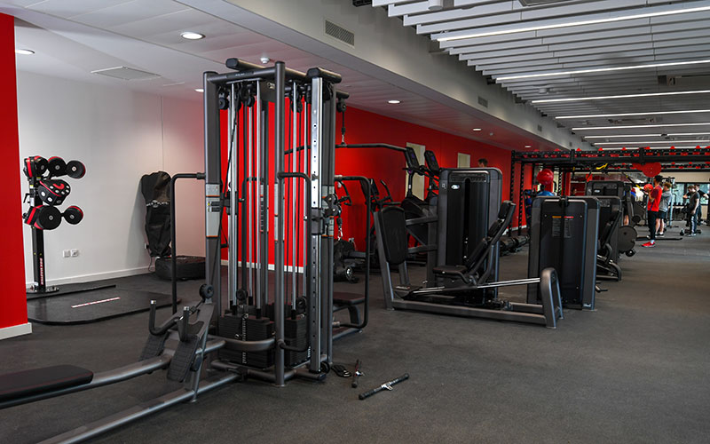 An image displaying our excercise and fitness equipment in our public gym